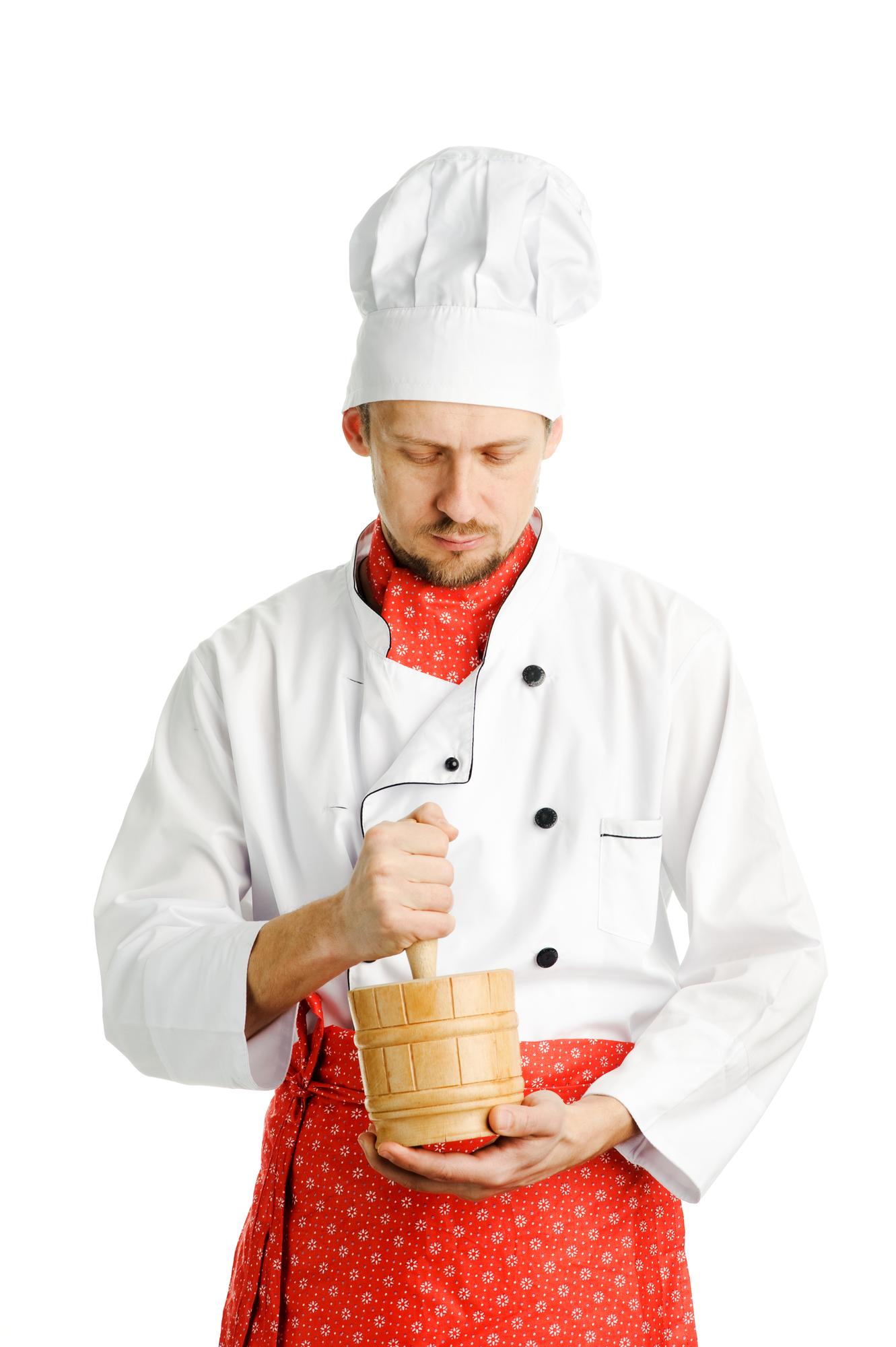 lead chef portrait in warm light